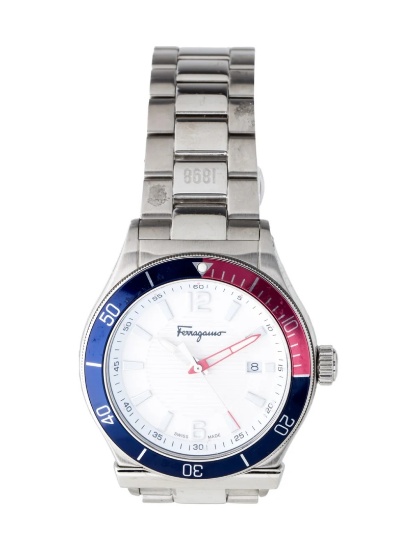 Salvatore Ferragamo 1898 Sport Quartz Men's 44mm