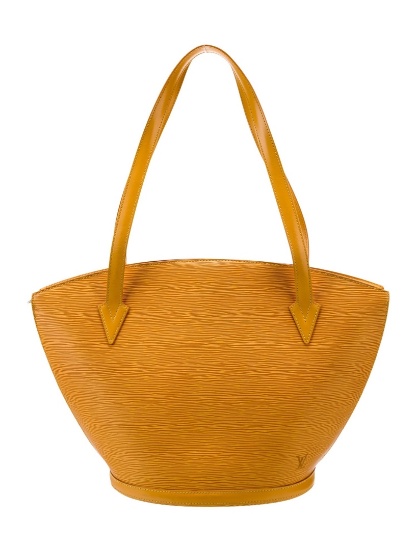 Louis Vuitton Saint Jacques Gm Yellow Epi Tote