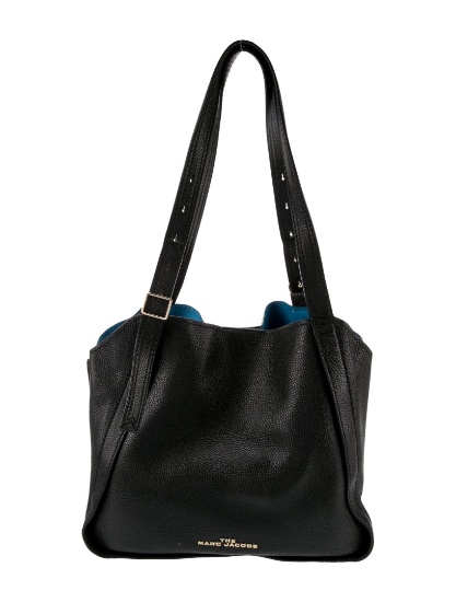 The Marc Jacobs Leather Multitonal Hdw Top Hdl Bag