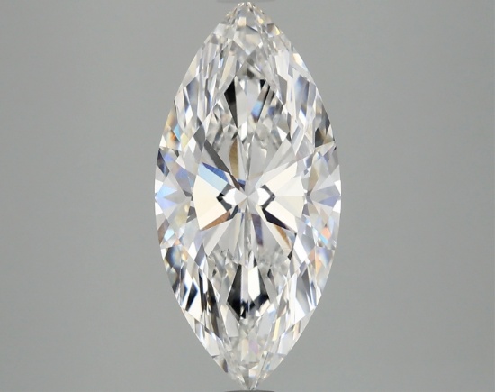 Igi Certified Marquise Cut 2.97ct Vvs2 Lab Diamond
