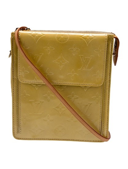Louis Vuitton Vert Impression Vernis Shldr Bag