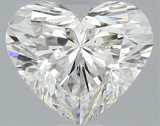 Gia Certified Heart Cut .76ct Vs2 Diamond