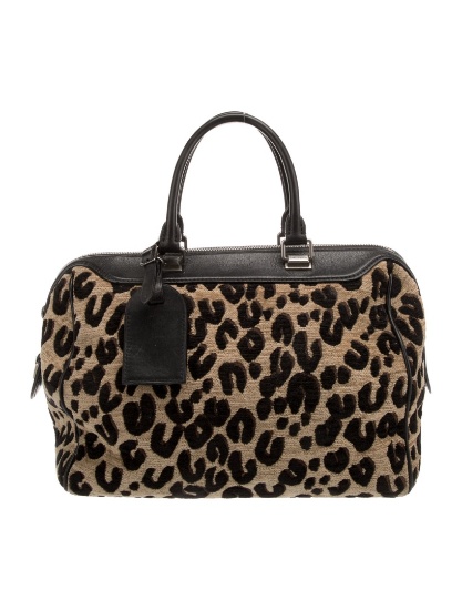 Louis Vuitton Mono Speedy 30 Velvet Top Hdl Bag