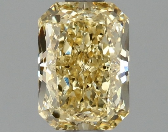 Fancy Yellow Radiant Cut 1.04ct Vs1 Lab Diamond