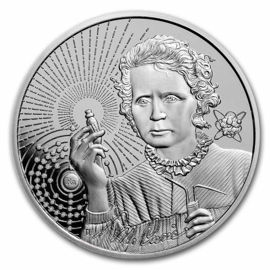 2023 Niue 1 Oz Silver Icons - Marie Curie Proof