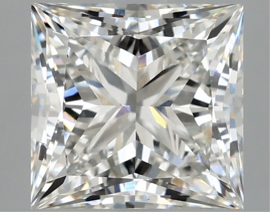 Igi Certified Princess Cut 2.86ct Vs2 Lab Diamond