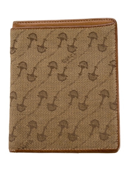 Gucci Neutrals Canvas Hasler Horsebit Acc Wallet