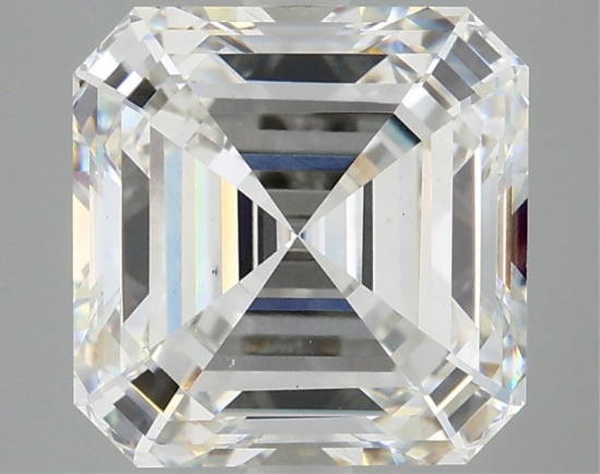 Igi Certified Asscher Cut 4.09ct Vs2 Lab Diamond