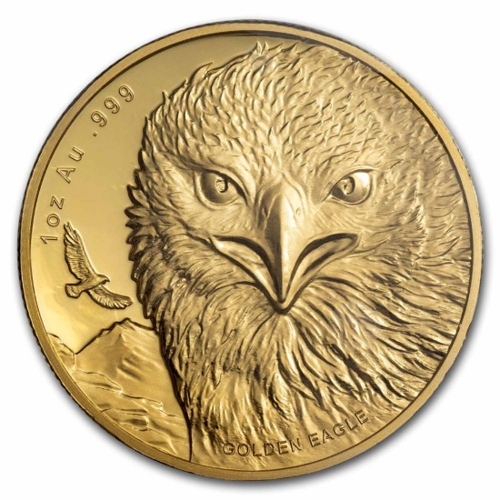 2024 Samoa 1 Oz Gold Golden Eagle Prooflike