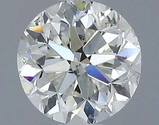 Gia Certified Round Cut .90ct Si2 Diamond