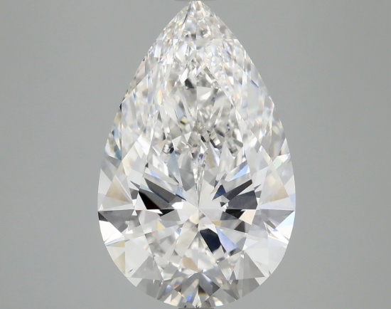 Igi Certified Pear Cut 6.04ct Vvs2 Lab Diamond
