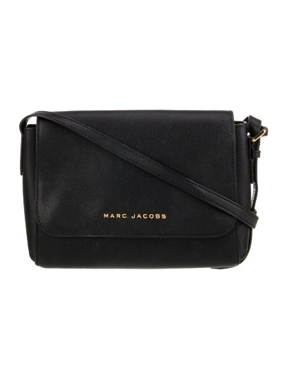 Marc Jacobs Gold-tone Hdw Flap & Snap Shldr Bag