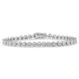 Classic 1.00ct Diamond Link Bracelet
