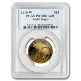 2010-w 1/2oz Proof American Gold Eagle Pr70 Dcam