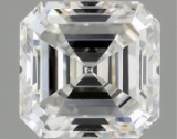 Igi Certified Asscher Cut .96ct Vvs1 Lab Diamond