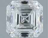 Gia Certified Asscher Cut .70ct Vvs2 Diamond
