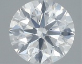 Gia Certified Round Cut .34ct Si2 Diamond