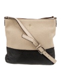 Kate Spade Brown Leather Colorblock Evening Bag