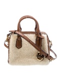 Michael Kors Gold-tone Hdw Zip Cls Top Hdl Bag