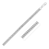 Sterling Silver High Polished Miami Cuban Chain