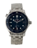 Omega Seamaster Diver 300m Blue Dial Unisex 37mm