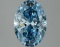 Fancy Blue Oval Cut 3.02ct Vs2 Lab Diamond