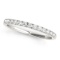 14k Round .18ct Diamond Timeless Wedding Ring