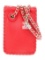 Tory Burch Red Lthr Gold-tone Hardware Bucket Bag