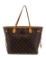 Louis Vuitton Neverfull Brn Brass Hdw Clasp Tote