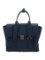 3.1 Phillip Lim Blue Lthr Gunmetal Hdw Top Hdl Bag