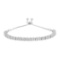 Sparkling .25ct Diamond Bolo Tennis Bracelet