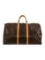 Louis Vuitton Monogram Brown Zip Cls Weekender Bag