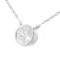 10k Gold .33ct Diamond Bezel-set Necklace