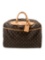 Louis Vuitton Alize 24 Vtg Brn Brass Hdw Suitcase