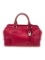 Loewe Amazona 28 Burgundy Leather Top Hdl Bag