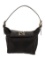 Fendi Black Nylon Flap Closed Top Handle Bag