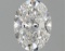 Igi Certified Oval Cut .98ct Vs1 Lab Diamond