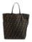 Fendi Vintage Brown Canvas Printed Zucca Ff Tote