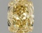 Fancy Yellow Cushion Cut 1.59ct Vvs2 Lab Diamond