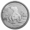 2022 Tokelau 1 Oz Silver 2 Dollar Komodo Dragon Bu