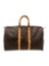 Louis Vuitton Mono Keepall 45 Brown Weekender Bag