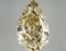 Fancy Yellow Pear Cut 16.13ct Vs1 Lab Diamond
