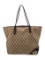 Gucci New Britt Medium Canvas Multitonal Hdw Tote