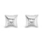10k Gold Princess .52ct Diamond Stud Earrings
