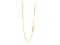 14k Gold Adjustable Box Chain Necklace 18