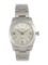 Rolex Oyster Perpetual Ss Silver Dial Men's 36mm