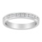 14k Gold Round .50ct Diamond Channel Ring