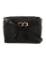 Kate Spade Black Leather Snap Cls Crossbody Bag