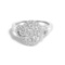 10k Gold 1.00ct Diamond Oval Statement Ring