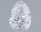 Gia Certified Pear Cut .38ct Si1 Diamond